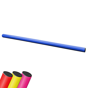 Hindernisstange 1-farbig aus Kunststoff