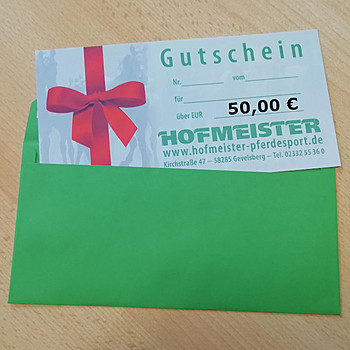 Geschenkgutschein Euro 50,00