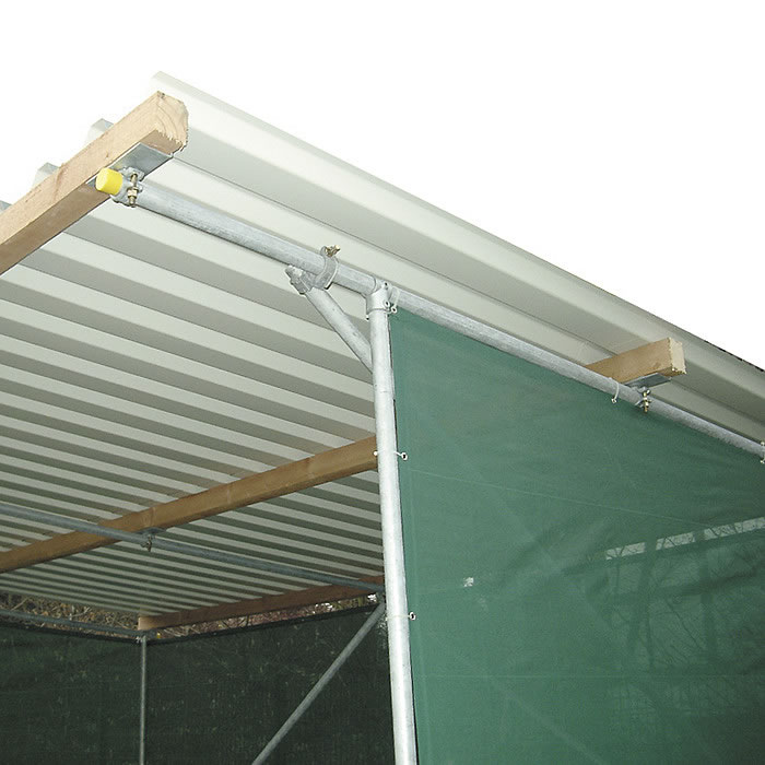 Windschutznetz für Weidezelt