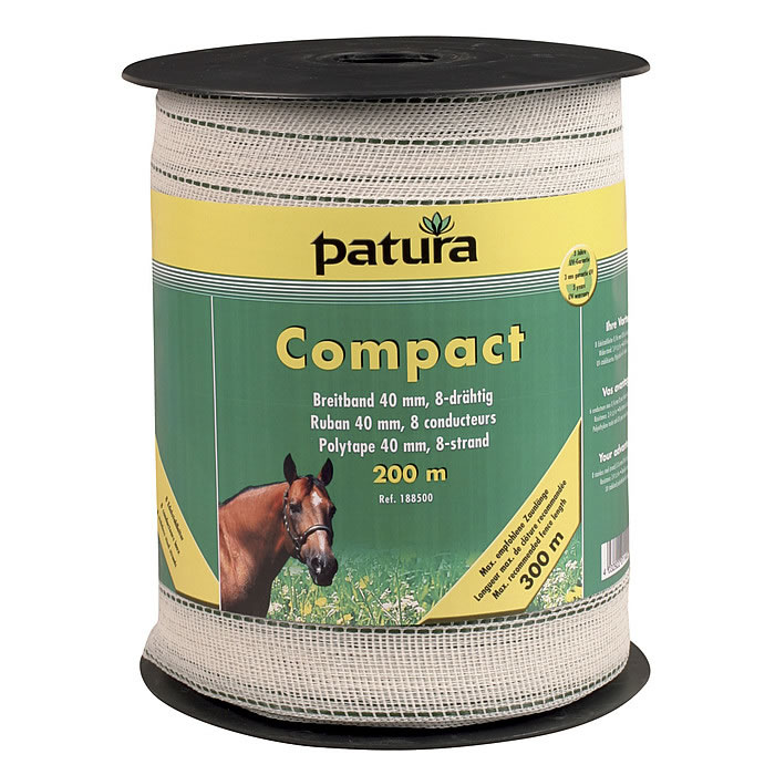 Patura Breitband Compact 40 mm, 200 Meter