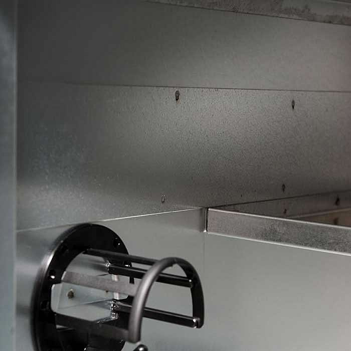 Sattelschrank für Anhänger 55 x 60 x 106 cm - fertig montiert