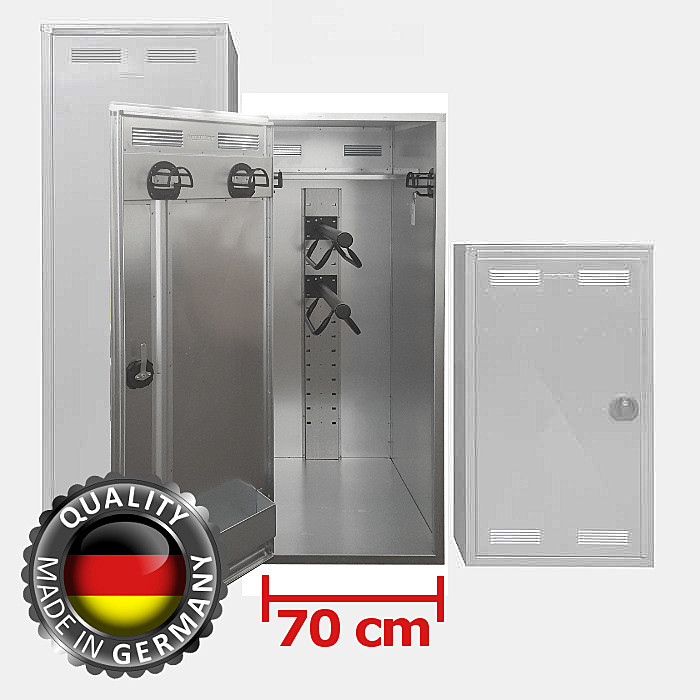 Sattelschrank - Westernsattelschrank, Höhe 150 cm