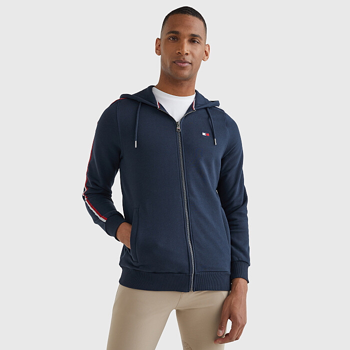 Dum Mountaineer genstand Tommy Hilfiger Sweatjacke Größe L <P>Hoodie</P>, Dunkelblau kaufen