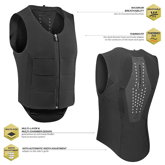 Komperdell Rückenprotektor Ballistic Flex Fit Regular