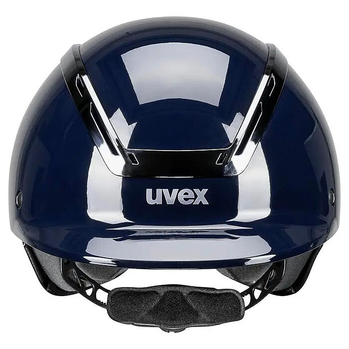 Uvex Reithelm exxeed shiny chrome