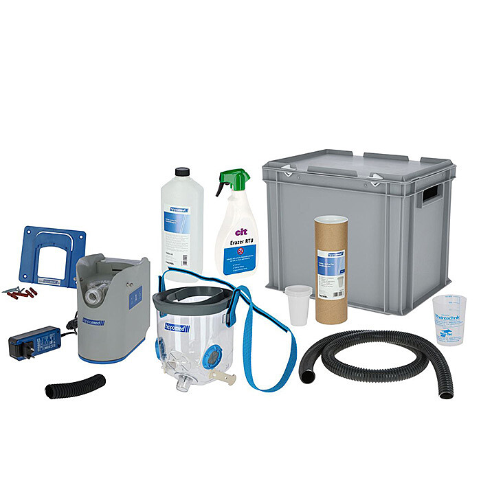 Hippomed Ultraschall-Inhalator Air-One Flex Komplett-Set 