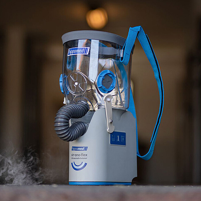 Hippomed Ultraschall-Inhalator Air-One Flex Komplett-Set 