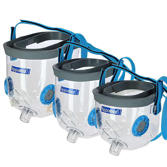 Hippomed Ultraschall-Inhalationsmaske für Air-One Flex