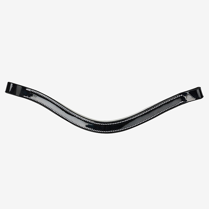 LeMieux Hobby Horse Stirnriemen Schwarz glänzend