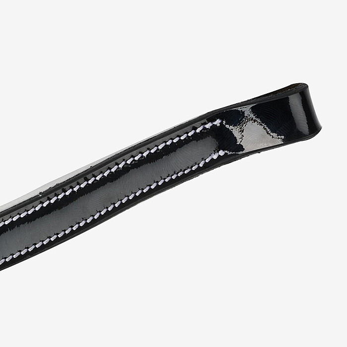 LeMieux Hobby Horse Stirnriemen Schwarz glänzend