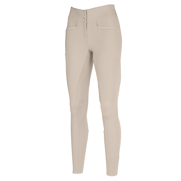 PIKEUR Reithose Violette Ganzbesatz