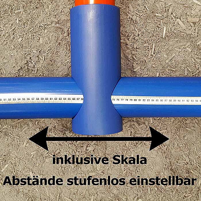 Wegrollsicheres Trabstangen-Set