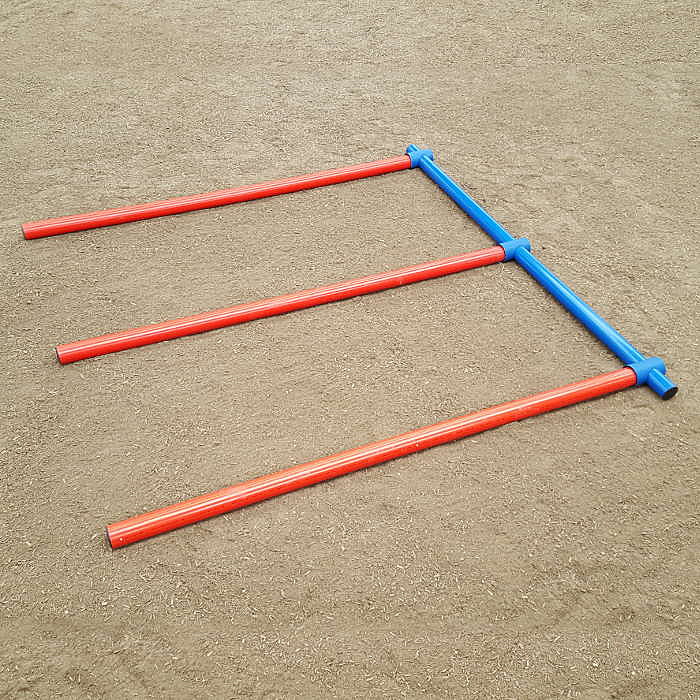 Wegrollsicheres Trabstangen-Set