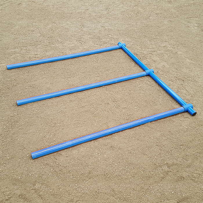 Wegrollsicheres Trabstangen-Set