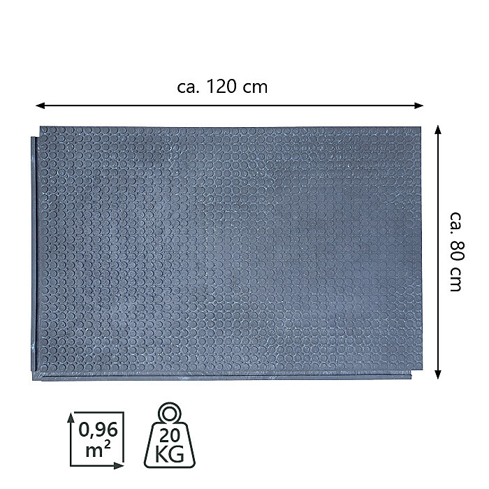 Equiplus Basic 22 mm Stallmatte und Paddockplatte