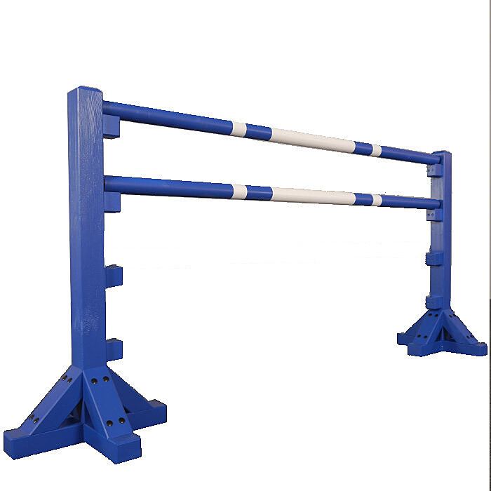 Hobby Horse Hindernis blau-weiß