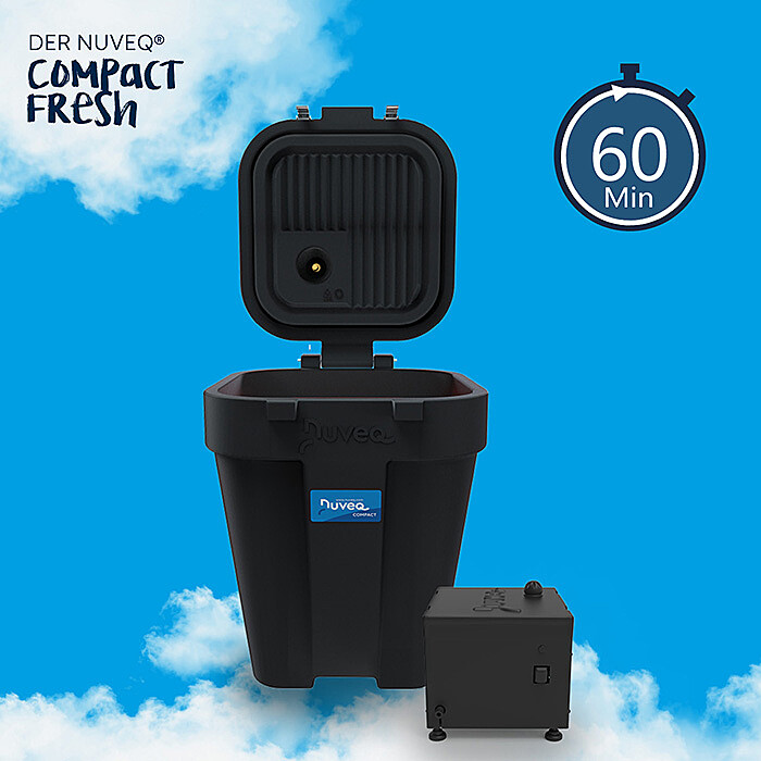 NUVEQ®  Heubedampfer Compact