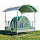 Patura Heuraufe Compact mit Palisadenfressgitter