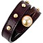 Schumacher Lederarmband Crystal Button