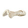 Gelpad vorne erhht, Full Sheepskin Natur