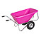 Schubkarre Big Ben 2-Rad Pink 260 Liter