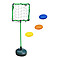 Set Frisbee Zielwerfen mit Tor