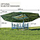 Patura Klima-Raufe mit Palisadenfressgitter und 36m Dach