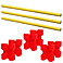 Trabstangen-Set mit Minijumps Big