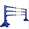 Hobby Horse Hindernis blau-wei