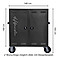Turnierschrank Comfort Schwarz matt