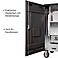 Turnierschrank Comfort Schwarz matt