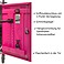 Turnierschrank Compact Pink matt