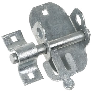 Oval pad bolt