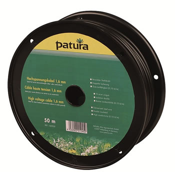 Patura Erdkabel 1,6 mm, 50 Meter