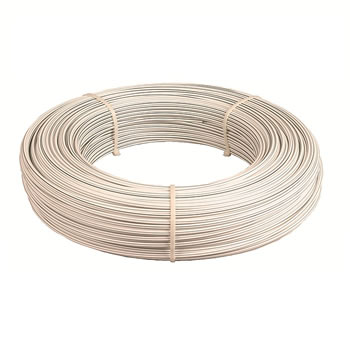 Dura-Draht HippoWire Rolle250m Ca. Ø 7 mm, Farbe Weiß