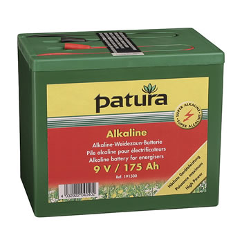 Patura Super-Alkaline-Batterie 9V 100 Ah