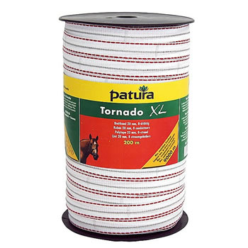 Patura Breitband Tornado XL 20 mm, 200 Meter