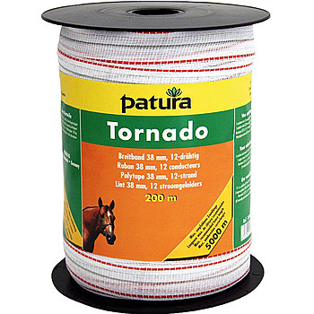 Patura Breitband Tornado 38 mm, 200 Meter