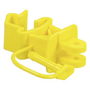 Patura Stift Isolator fr T-Pfosten, gelb, 25 Stck