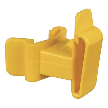 Patura Breitband Isolator T Pfosten gelb, 500 St.