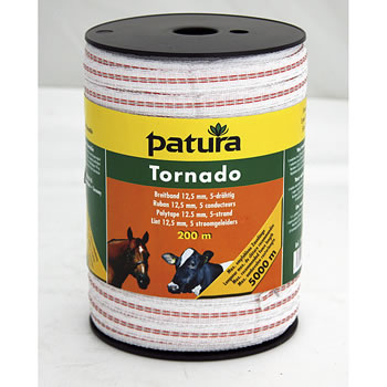 Patura Breitband Tornado 12,5 mm, 200 Meter