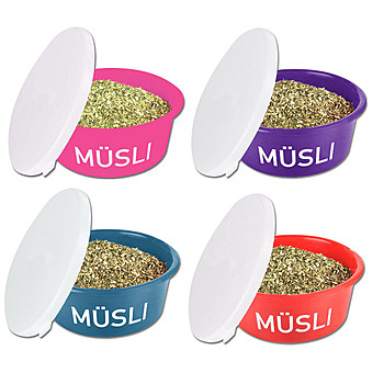 Waldhausen Müsli Schale mit Deckel