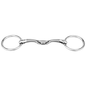 Sprenger Unterlegtrense SATINOX doppelt gebrochen 12 mm Stärke