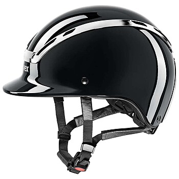 Uvex Reithelm exxeed shiny chrome