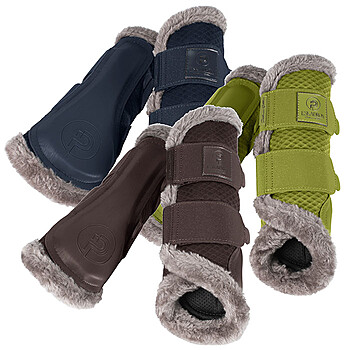 Eskadron Gamaschen Mesh Fauxfur Platinum 2024