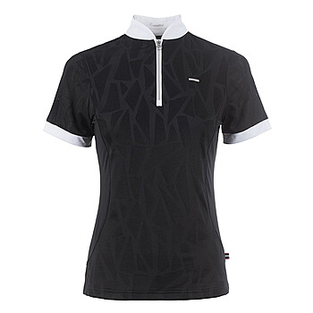 Cavallo Turniershirt CAVALComp Jaquard Halfzip