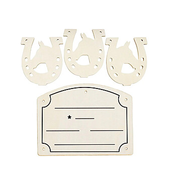 Hobby Horse Stallschild