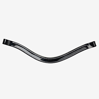 LeMieux Hobby Horse Stirnriemen Schwarz glänzend
