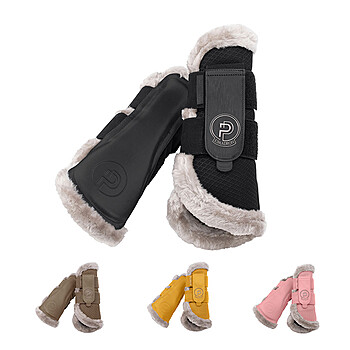 Eskadron Gamaschen Mesh Faux Fur