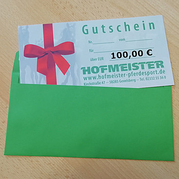 Geschenkgutschein<BR/>Euro 100,00